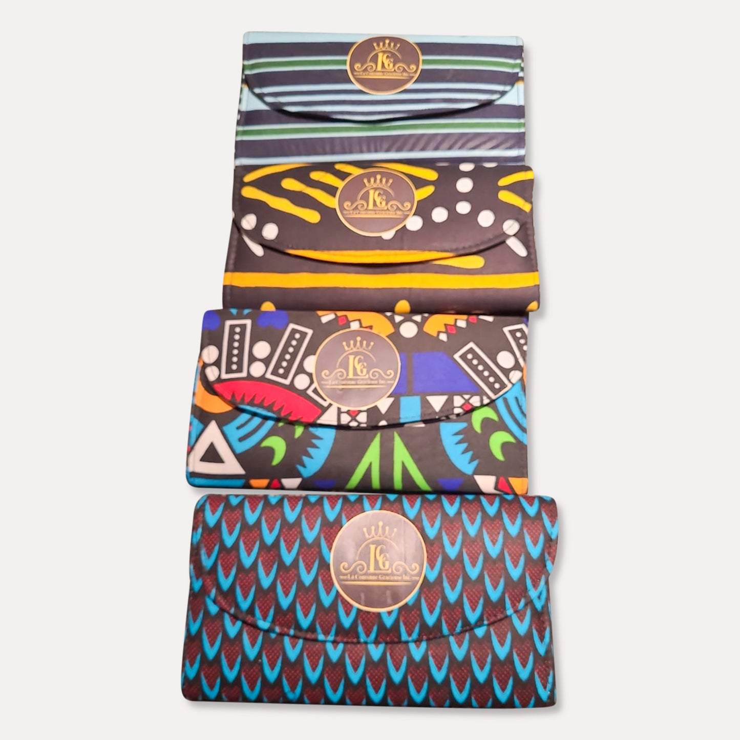 KINDJA COLLECTION PORTEFEUILLES MULTICOLORS