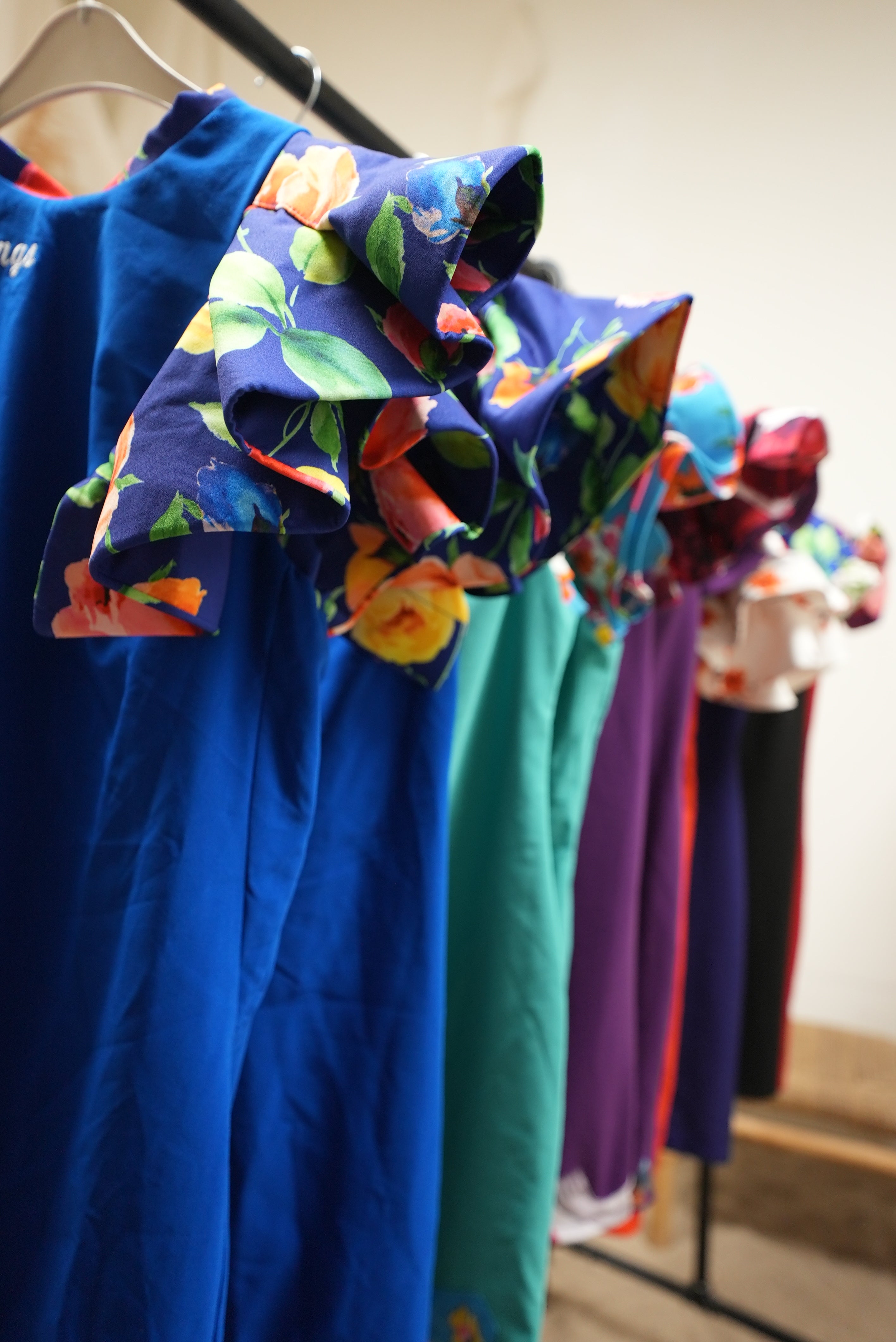 COLLECTION DJODJO - FEMME AFRICAINE BLEU