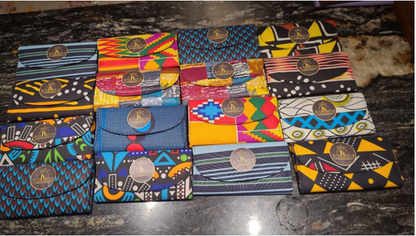 KINDJA COLLECTION PORTEFEUILLES MULTICOLORS