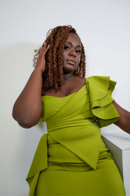 NAOMIE COLLECTION VERT OLIVE