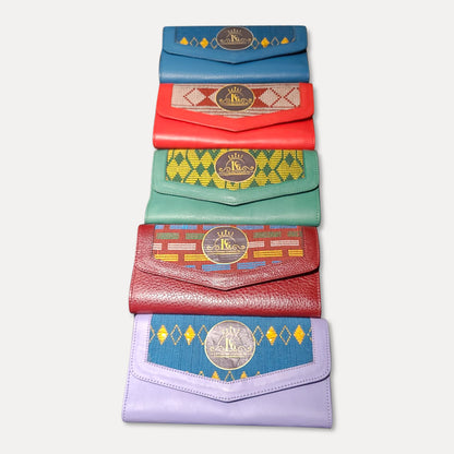 KINDJA COLLECTION PORTEFEUILLES MULTICOLORS
