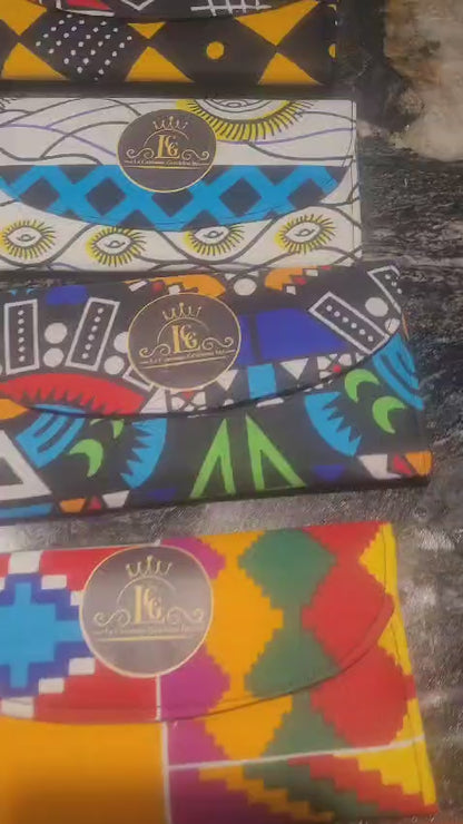 KINDJA COLLECTION PORTEFEUILLES MULTICOLORS